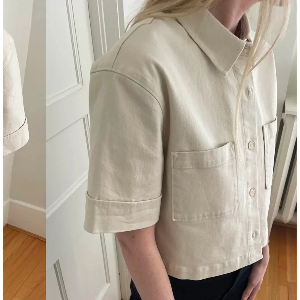 TWILL SHORT SLEEVE SHIRT - Picture 2 of 2